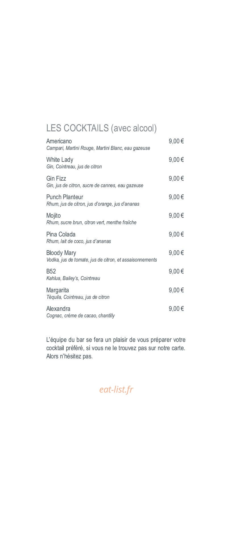Le Grand Aigle — carte page 7