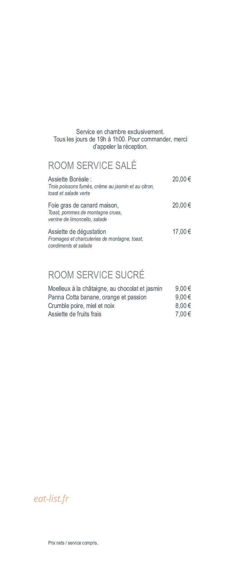 Le Grand Aigle — carte page 9