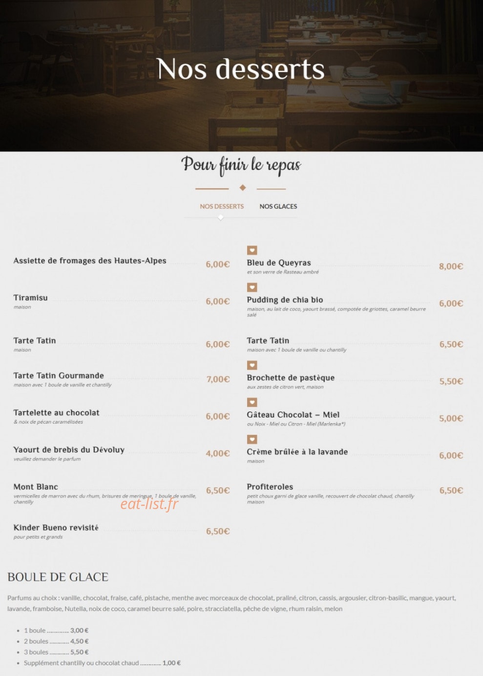 Le Rendez-Vous — carte page 13