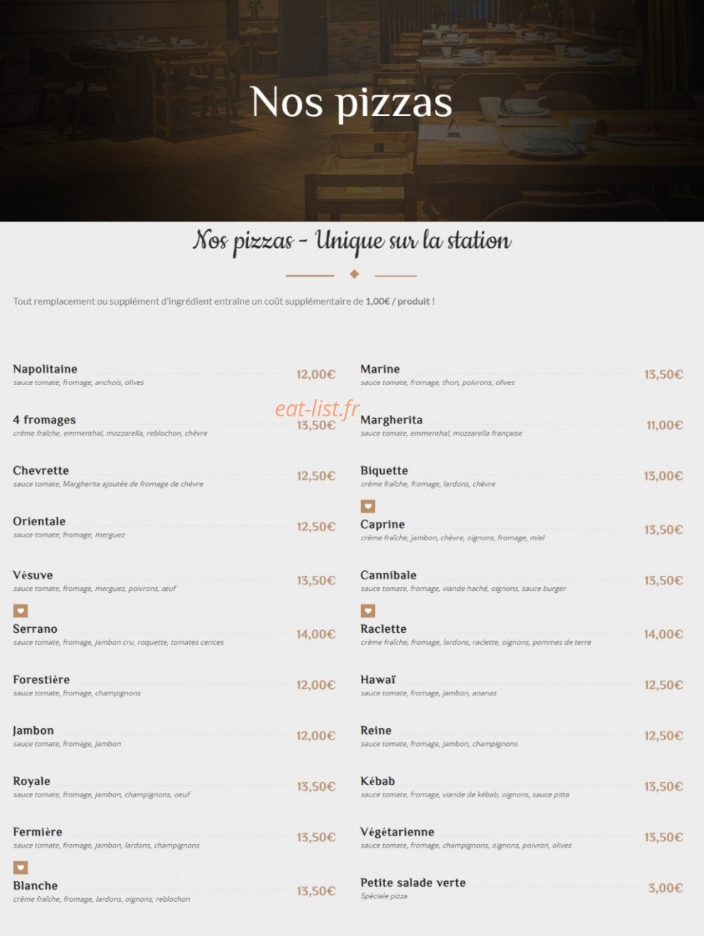 Le Rendez-Vous — carte page 10