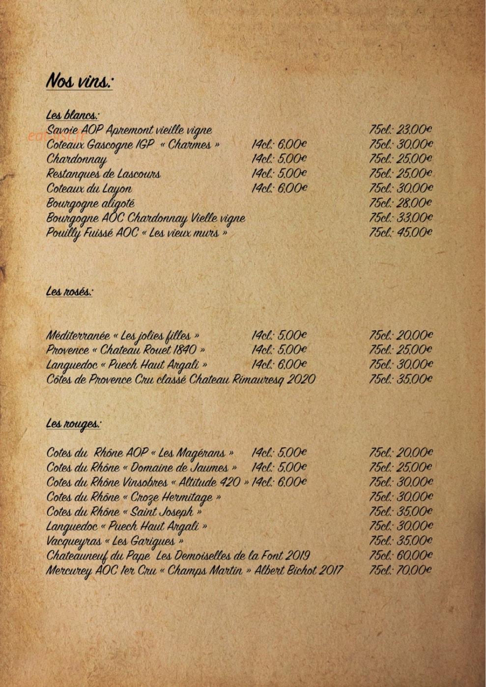 L'Adret — carte page 5