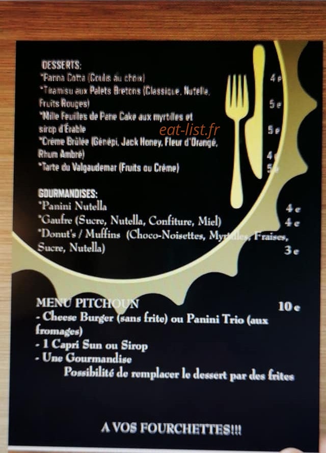 Chez Lulu — carte page 3