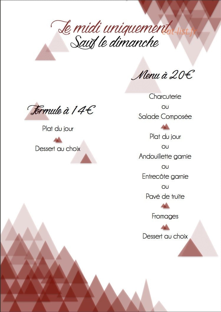 Le chamois — carte page 6