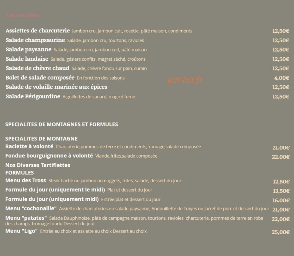 Le Clot du Rocher — carte page 2