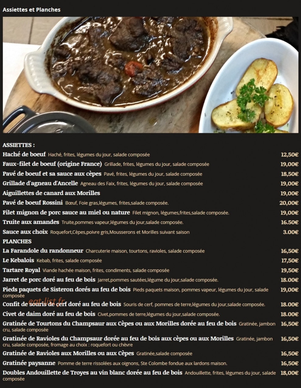 Le Clot du Rocher — carte page 3