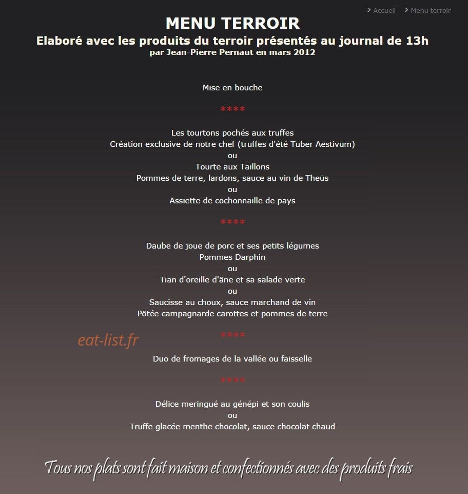 Les Autanes — carte page 1