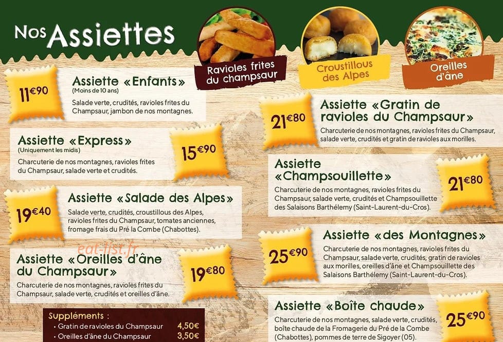 O'tourtons — carte page 1