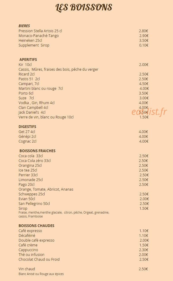 Les Fauvettes — carte page 4