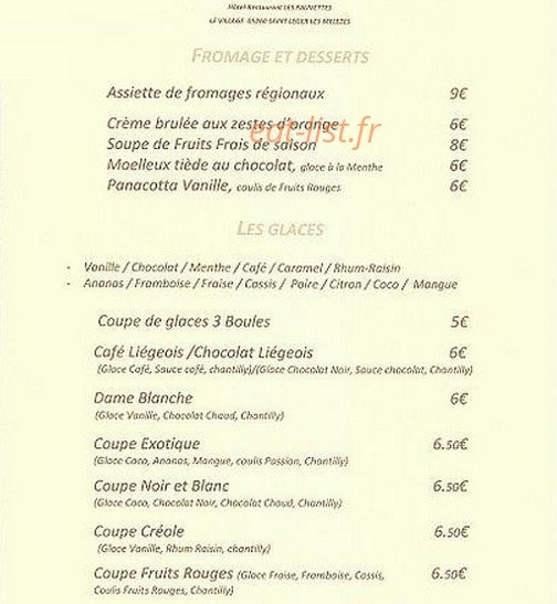 Les Fauvettes — carte page 3