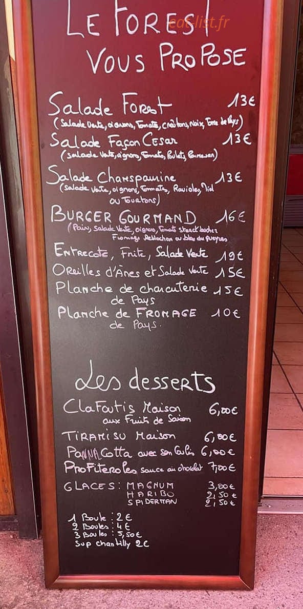 Le Forest — carte page 1