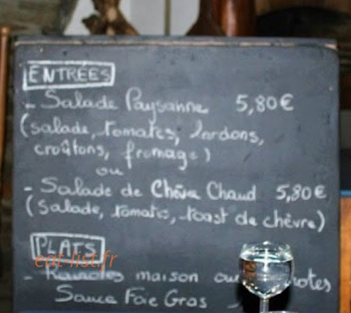Le Cadran Solaire — carte page 1