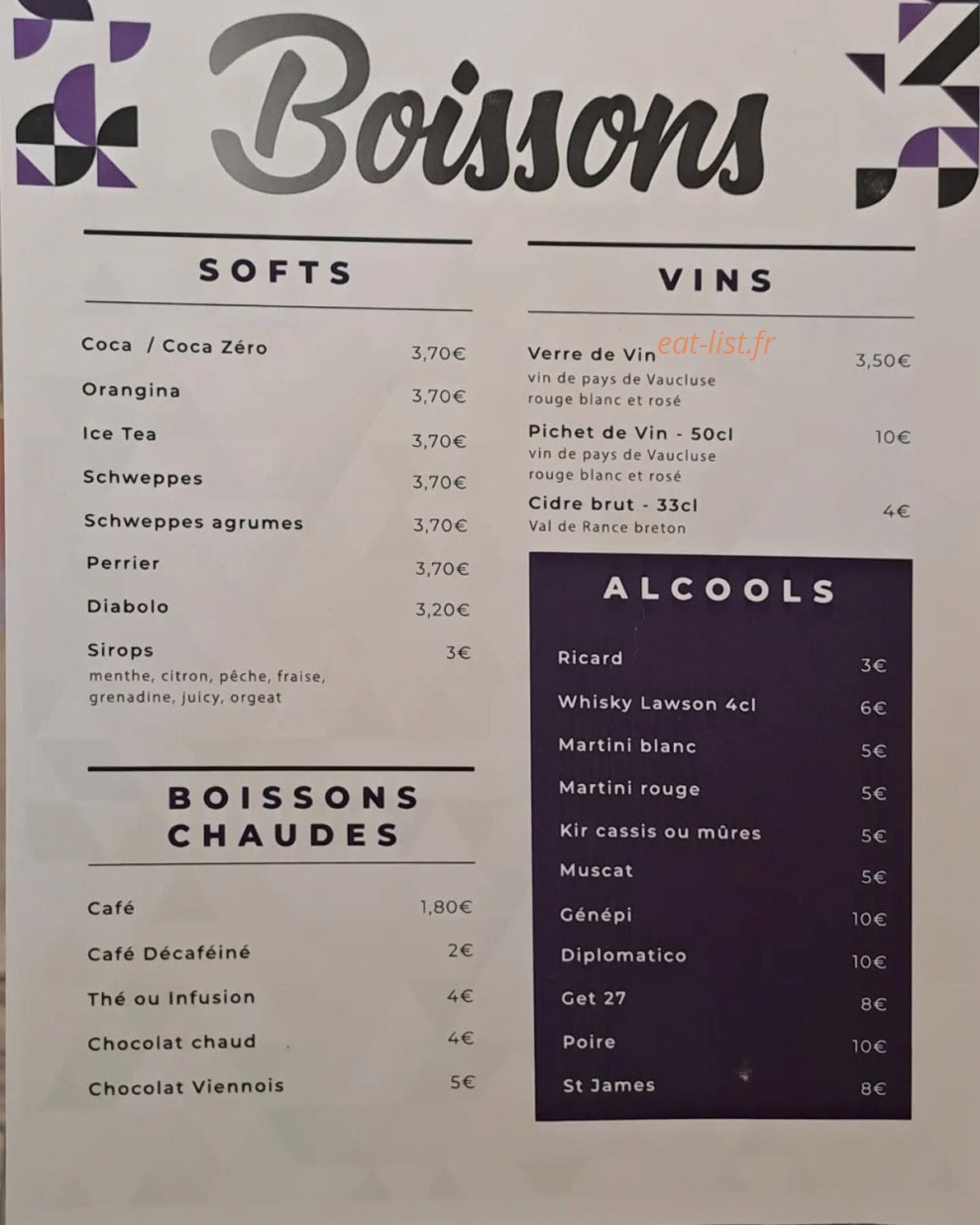 Le Parc aux Etoiles — carte page 3