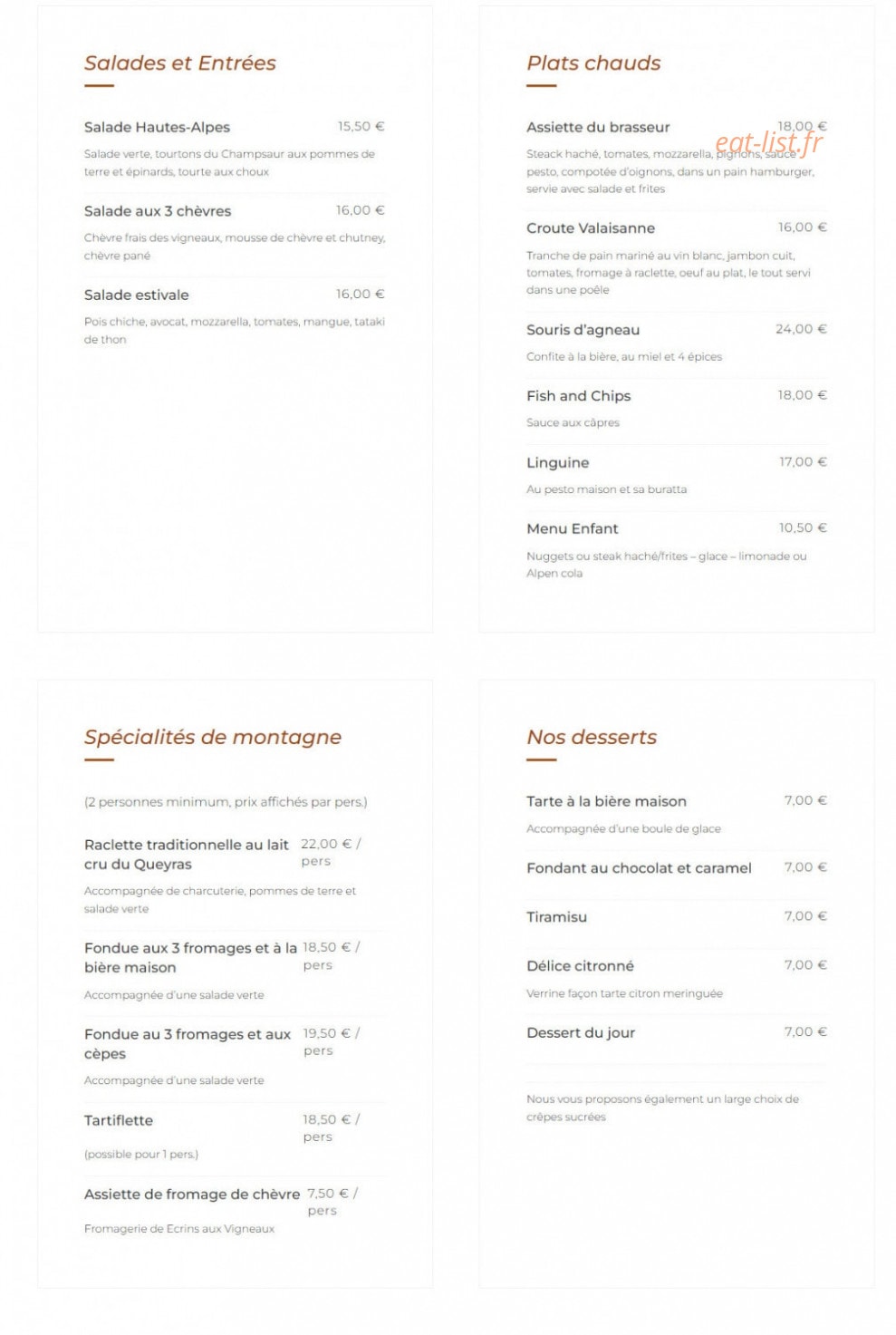 Alphand — carte page 1
