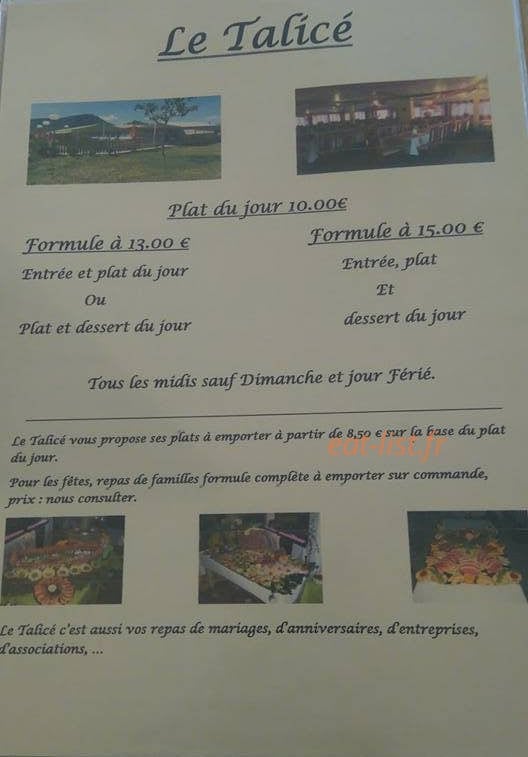 Le Talicé — carte page 1