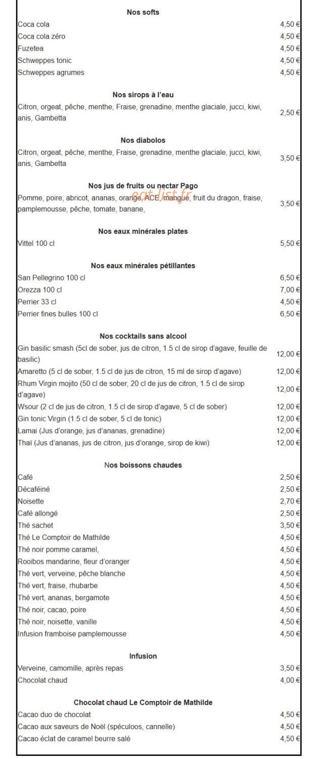 Le Beau Soleil — carte page 8