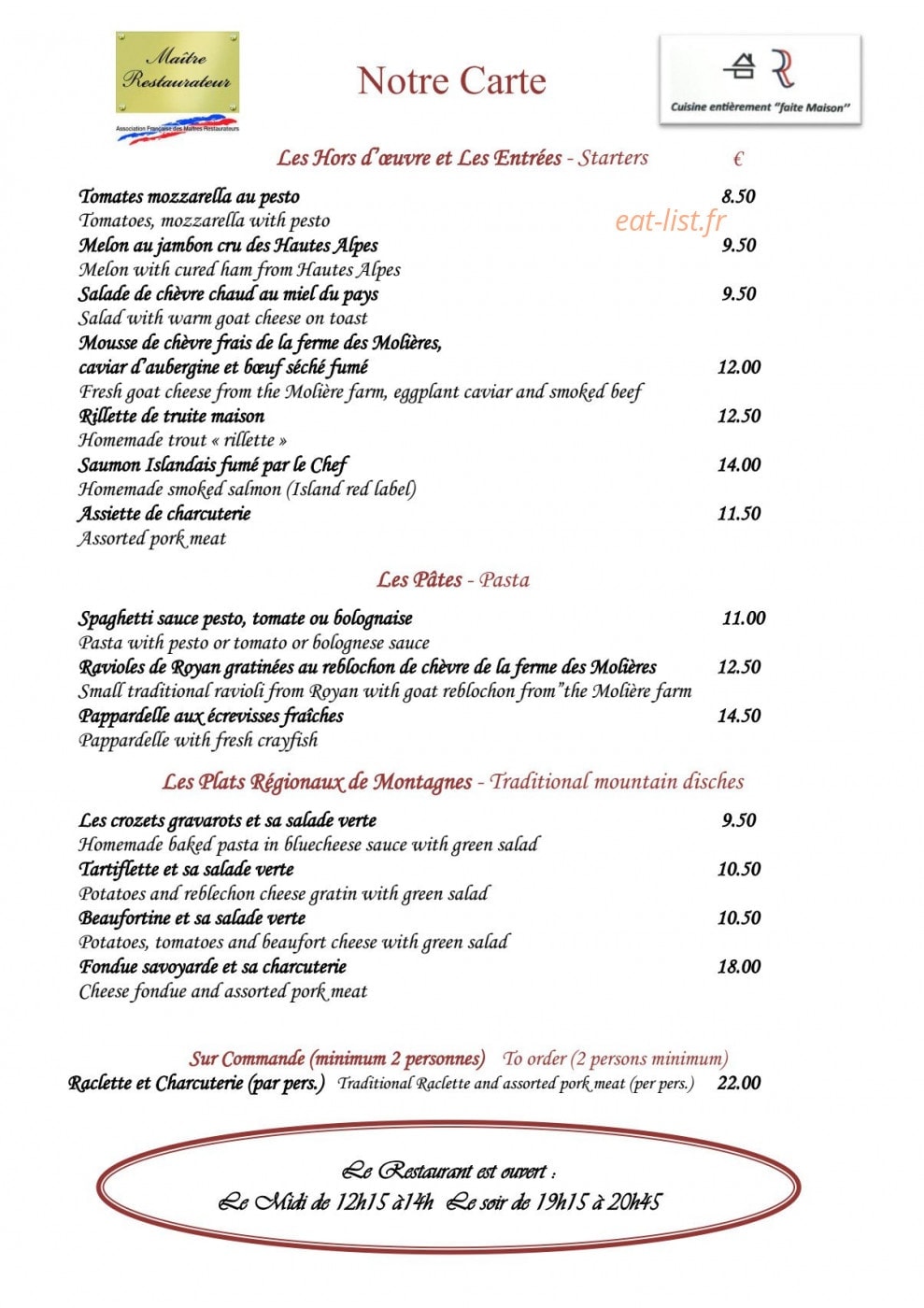 Castillan — carte page 1