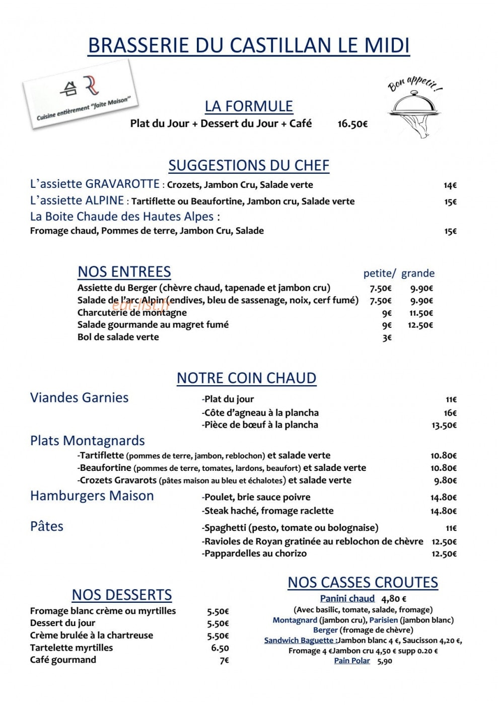 Castillan — carte page 5