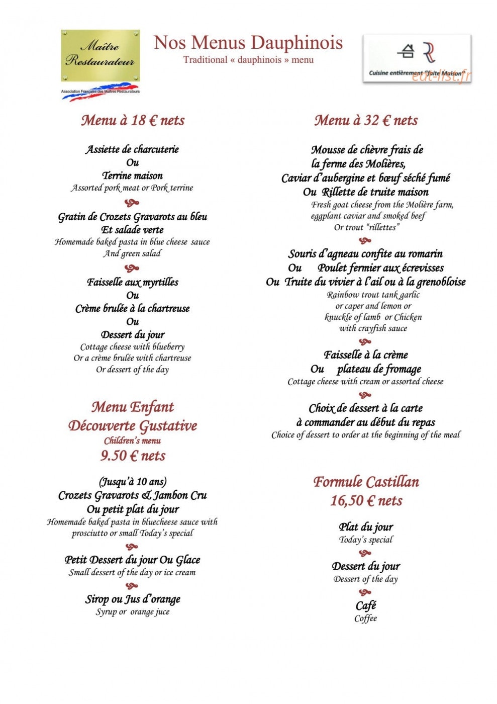 Castillan — carte page 3