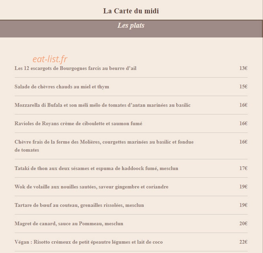Gîte au Vieux Guide — carte page 1