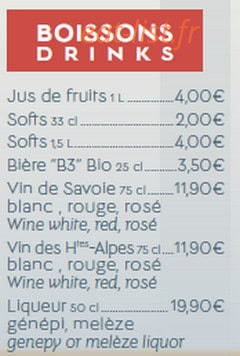 Allo Raclette — carte page 5
