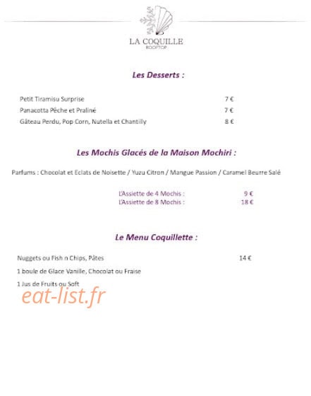 La Coquille — carte page 2