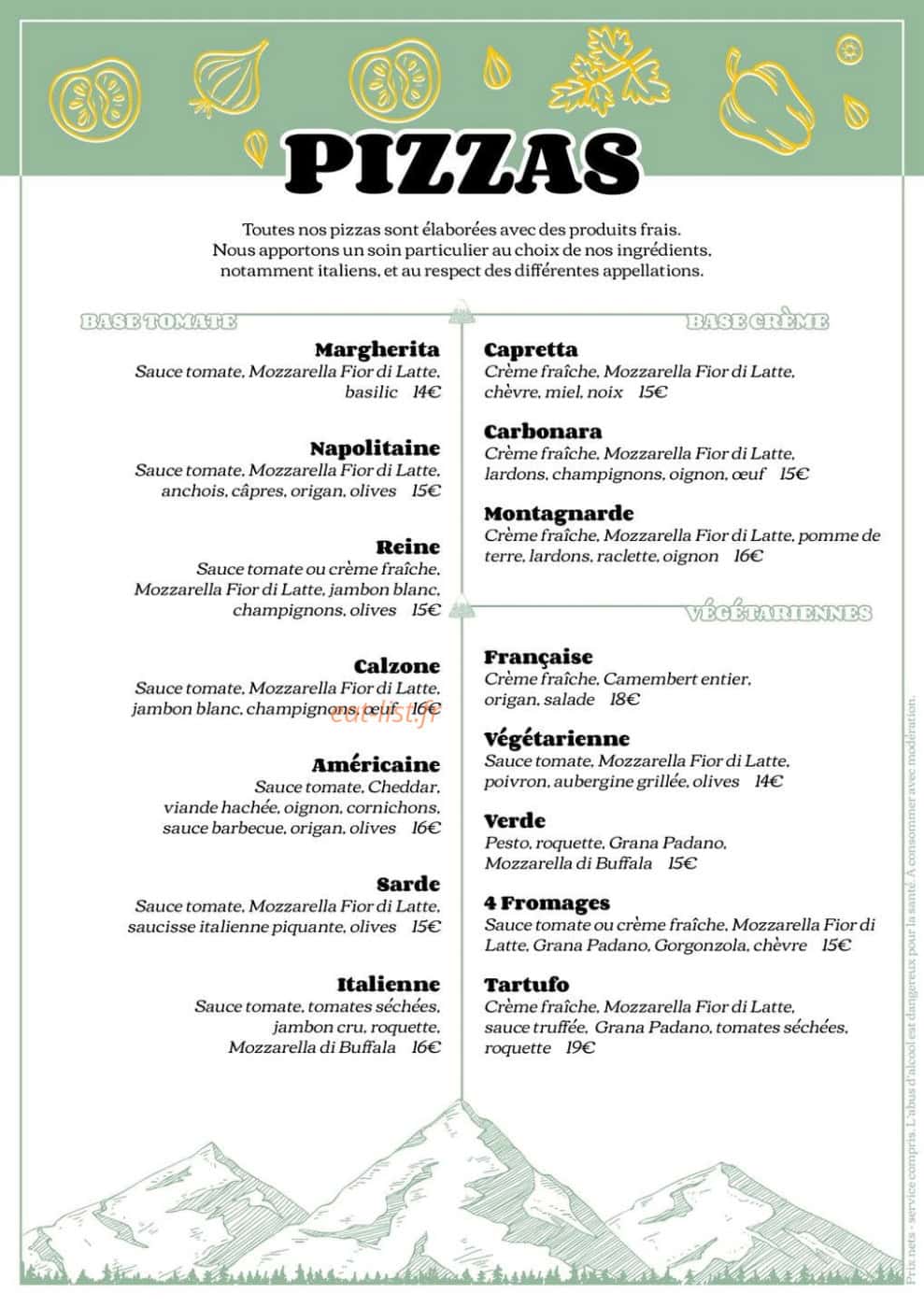 Le Bianca — carte page 1
