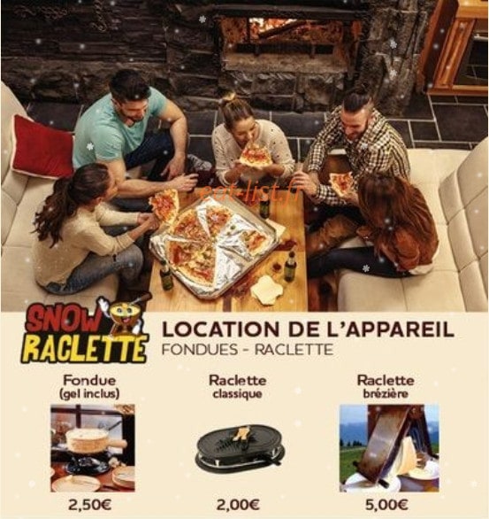 Pizza Snow — carte page 2
