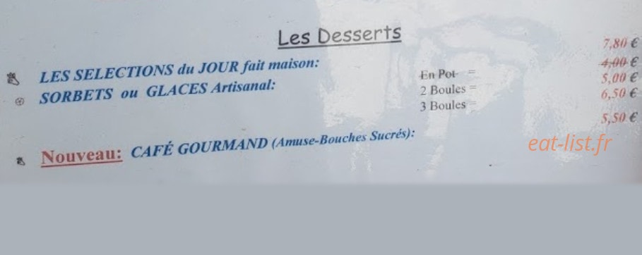 Restau Thai — carte page 2