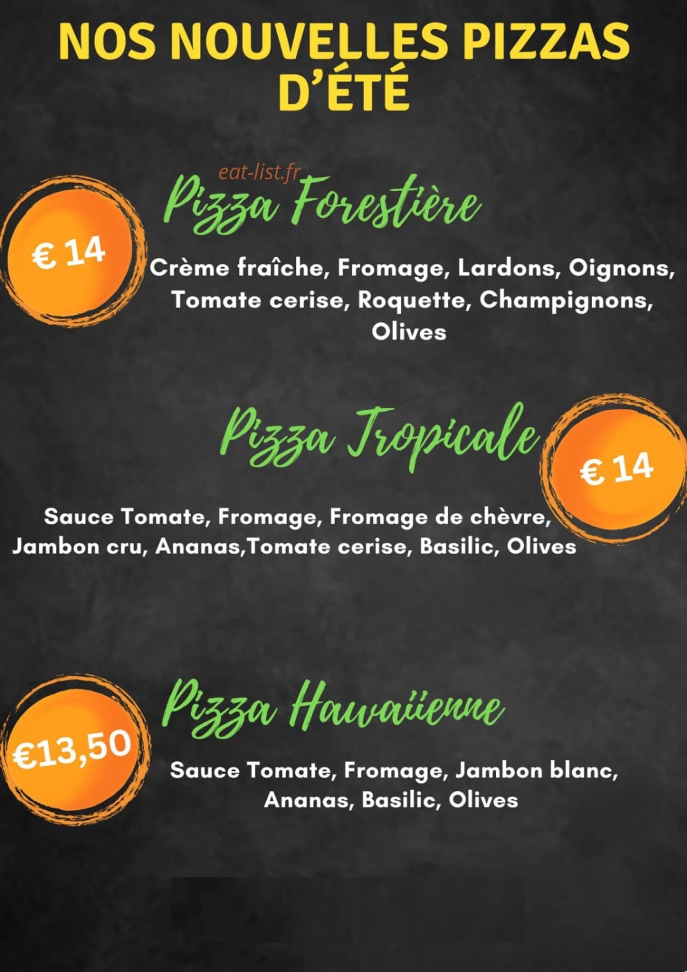 Pizzarap — carte page 2