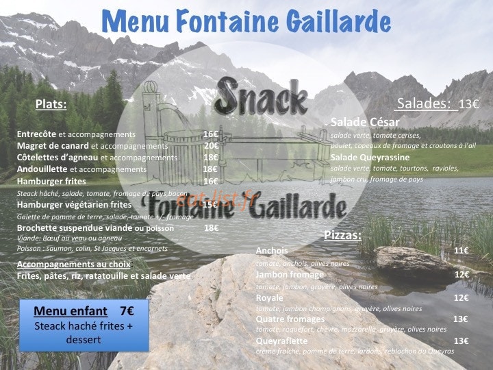 Fontaine Gaillarde — carte page 1