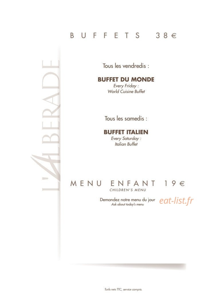 L'Alberade — carte page 5