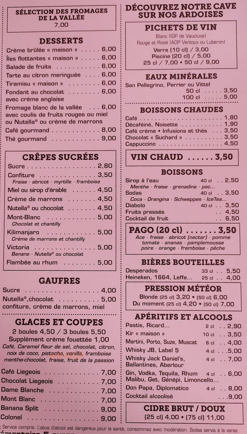 La Tête Ail'Heur — carte page 1
