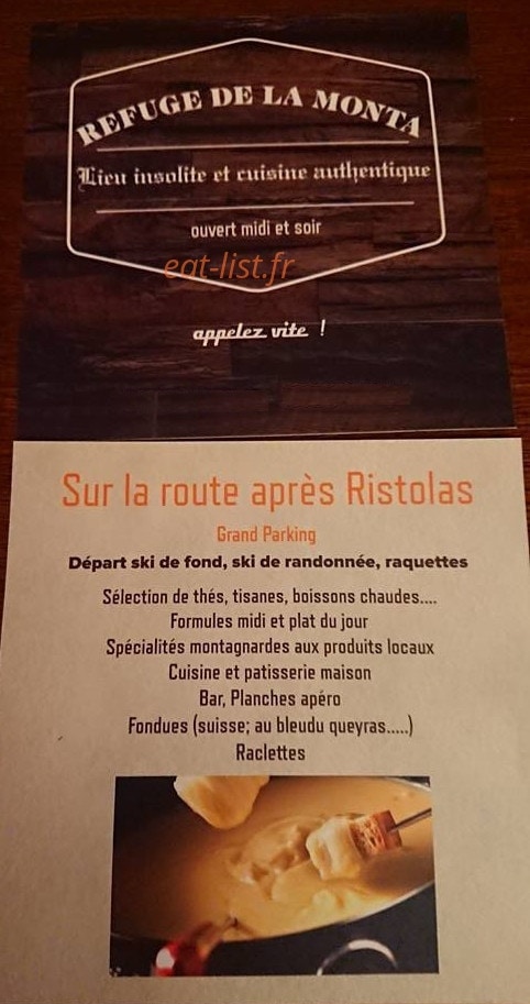 La Monta — carte page 1