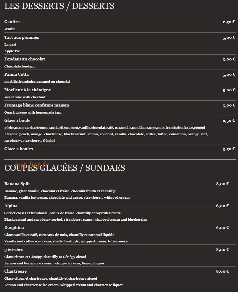 Les Mélèzes — carte page 3