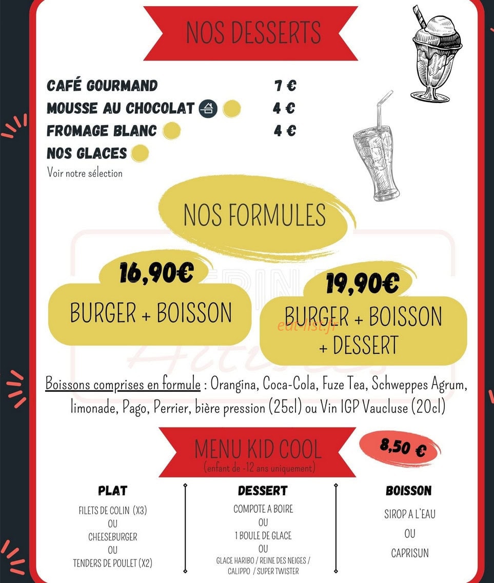 L'Écrin des Artistes — carte page 2