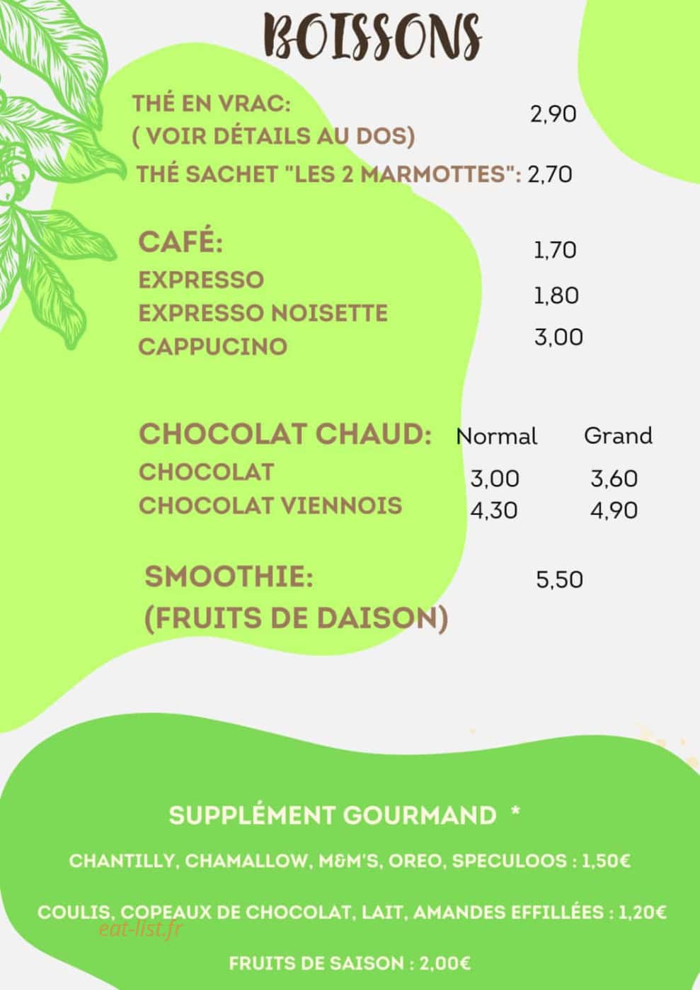 Aux 2 marmottes — carte page 3