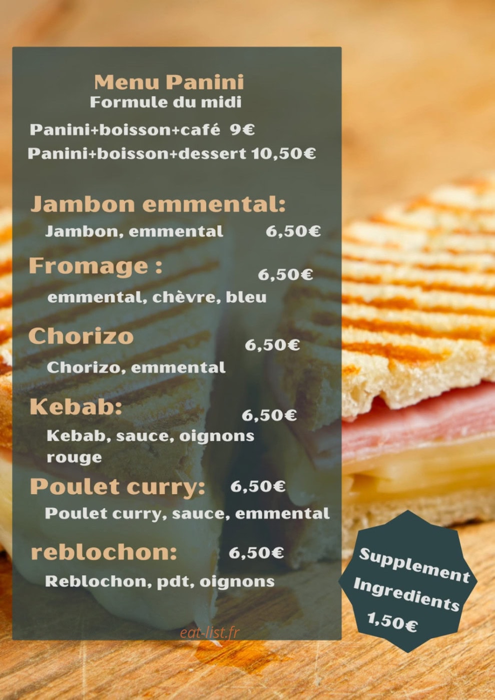 Aux 2 marmottes — carte page 1