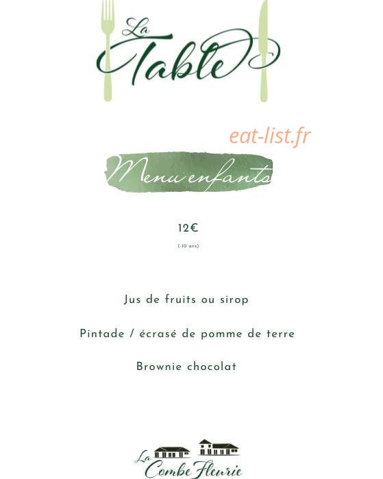 La Combe Fleurie — carte page 4