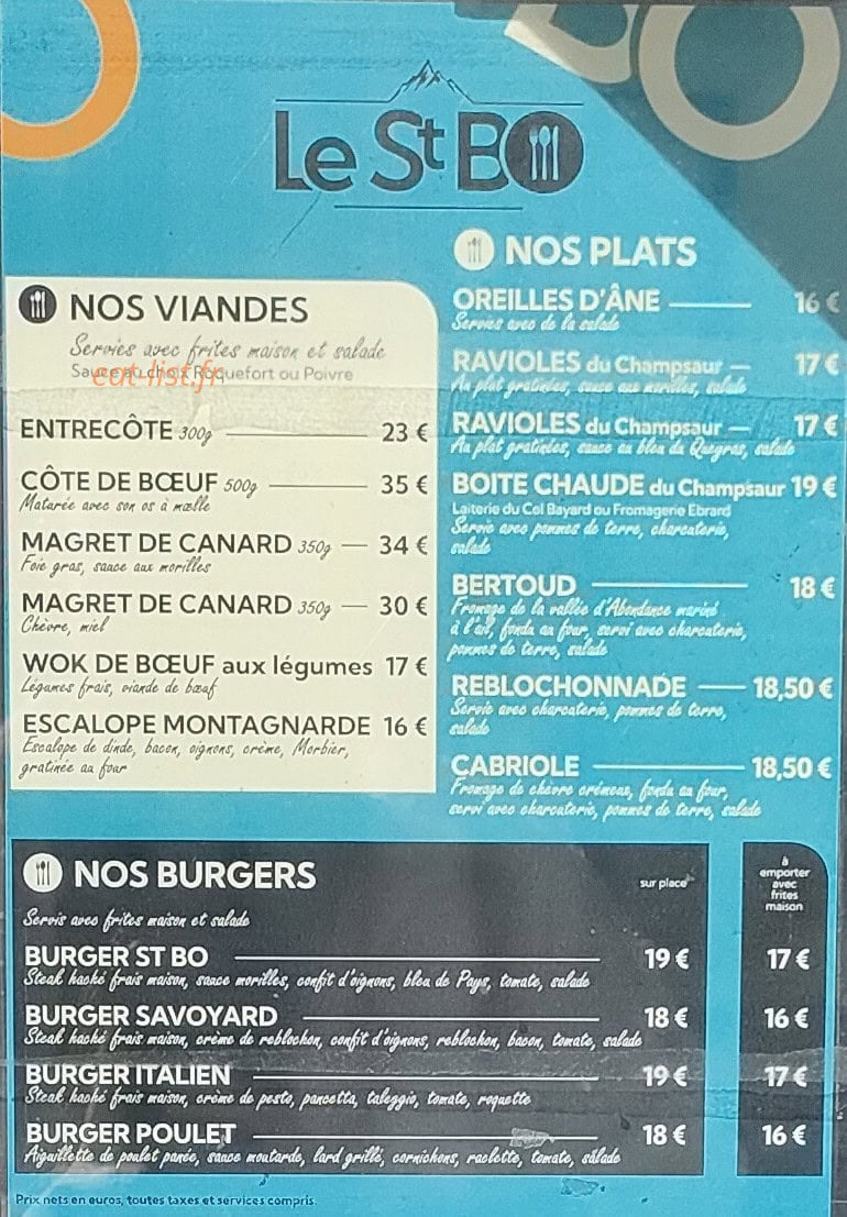Le St BO — carte page 1