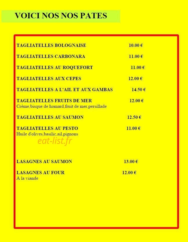 L'Arlequin — carte page 3