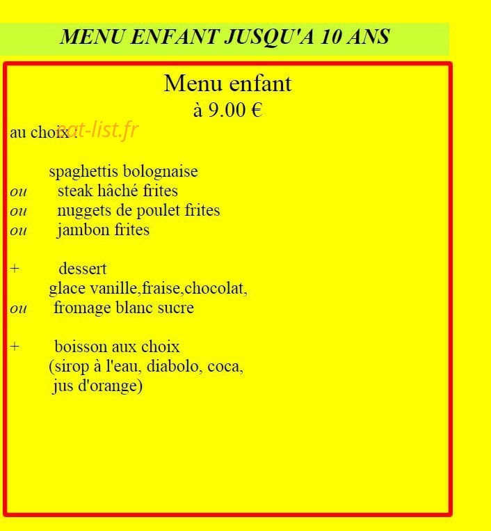 L'Arlequin — carte page 6