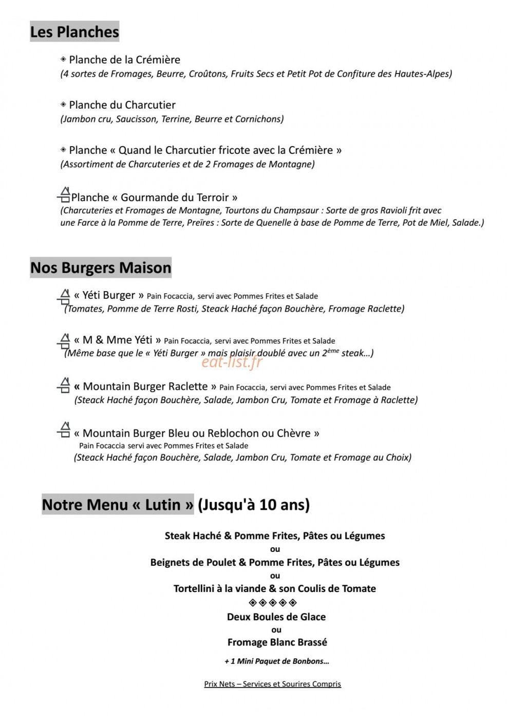La Mayt — carte page 3