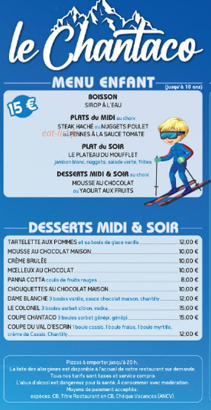 le Chantaco — carte page 2