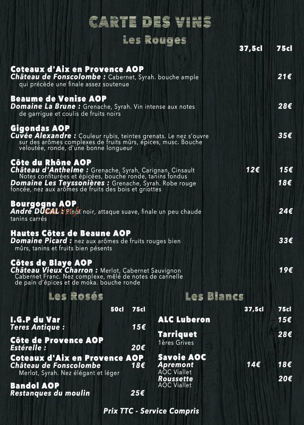 Le Chaudron — carte page 3