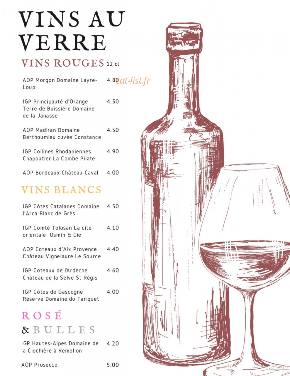 Le Pied Jaune — carte page 5