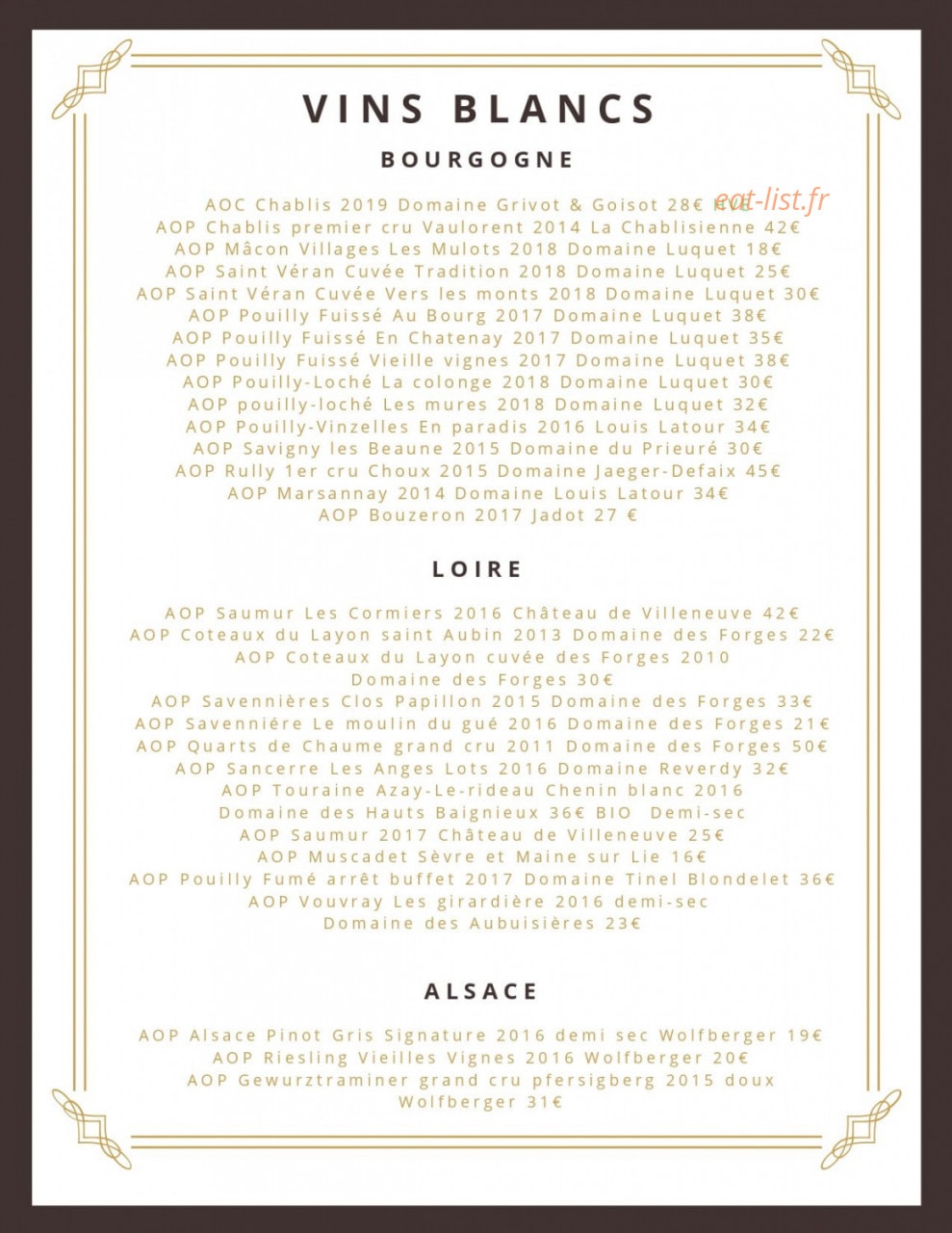 Le Pied Jaune — carte page 10