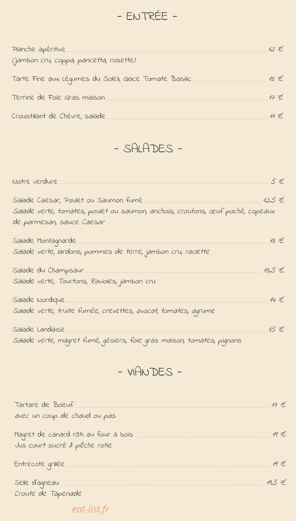 Le Regain — carte page 1