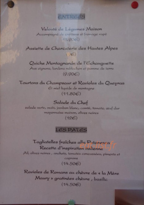 L'echauguette — carte page 1