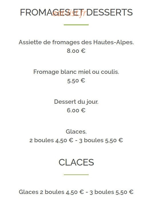 Le Galet — carte page 3