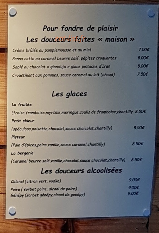 La Bergerie — carte page 3
